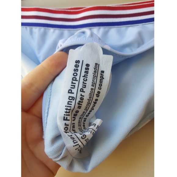 Price Drop - Nwt Bikini bottom Light Blue M - Picture 4 of 5